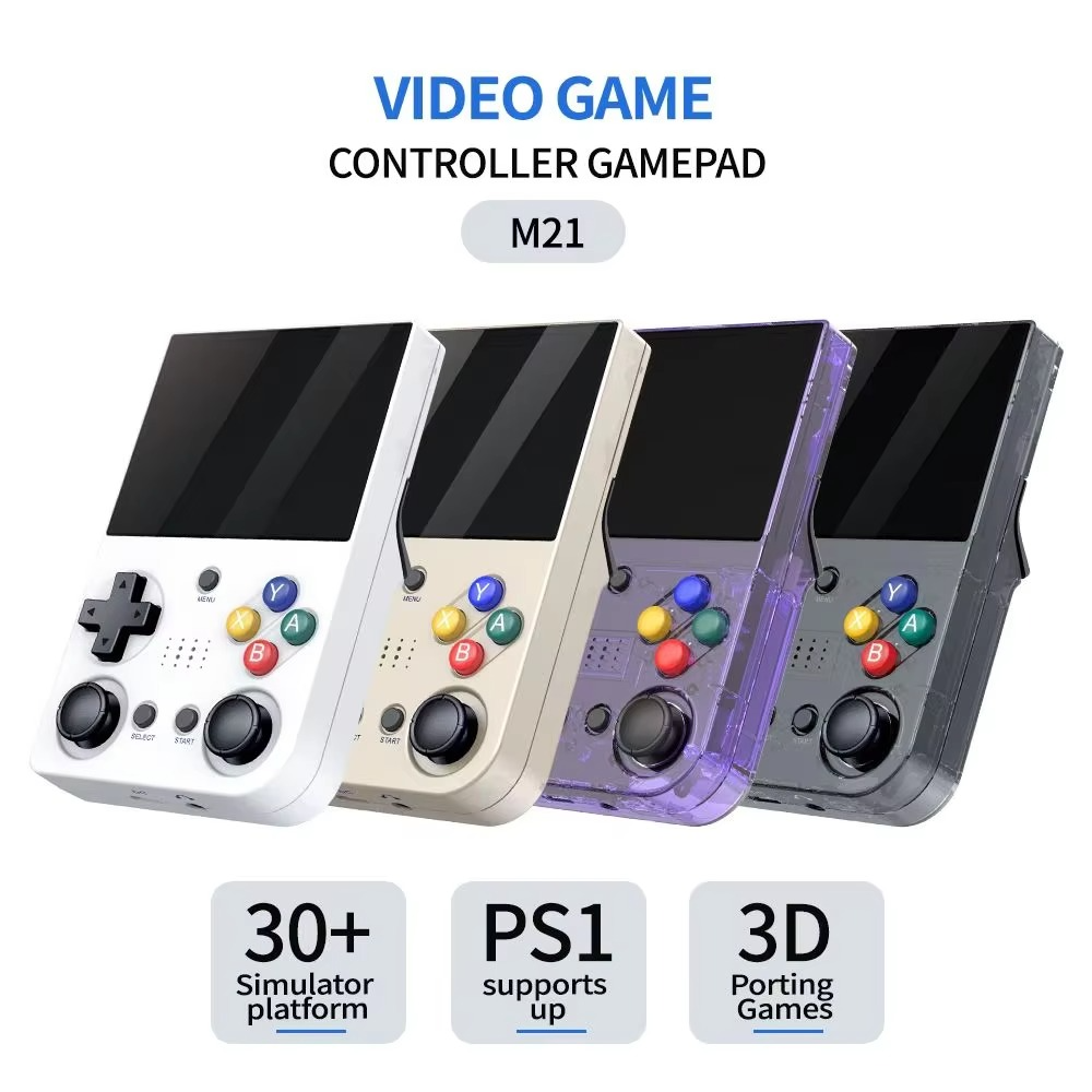 M21 retro handheld game console high-definition 3.5-inch IPS screen with built-in 20000 games M21 retro handheld game console high-definition 3.5-inch IPS screen with built-in 20000 games